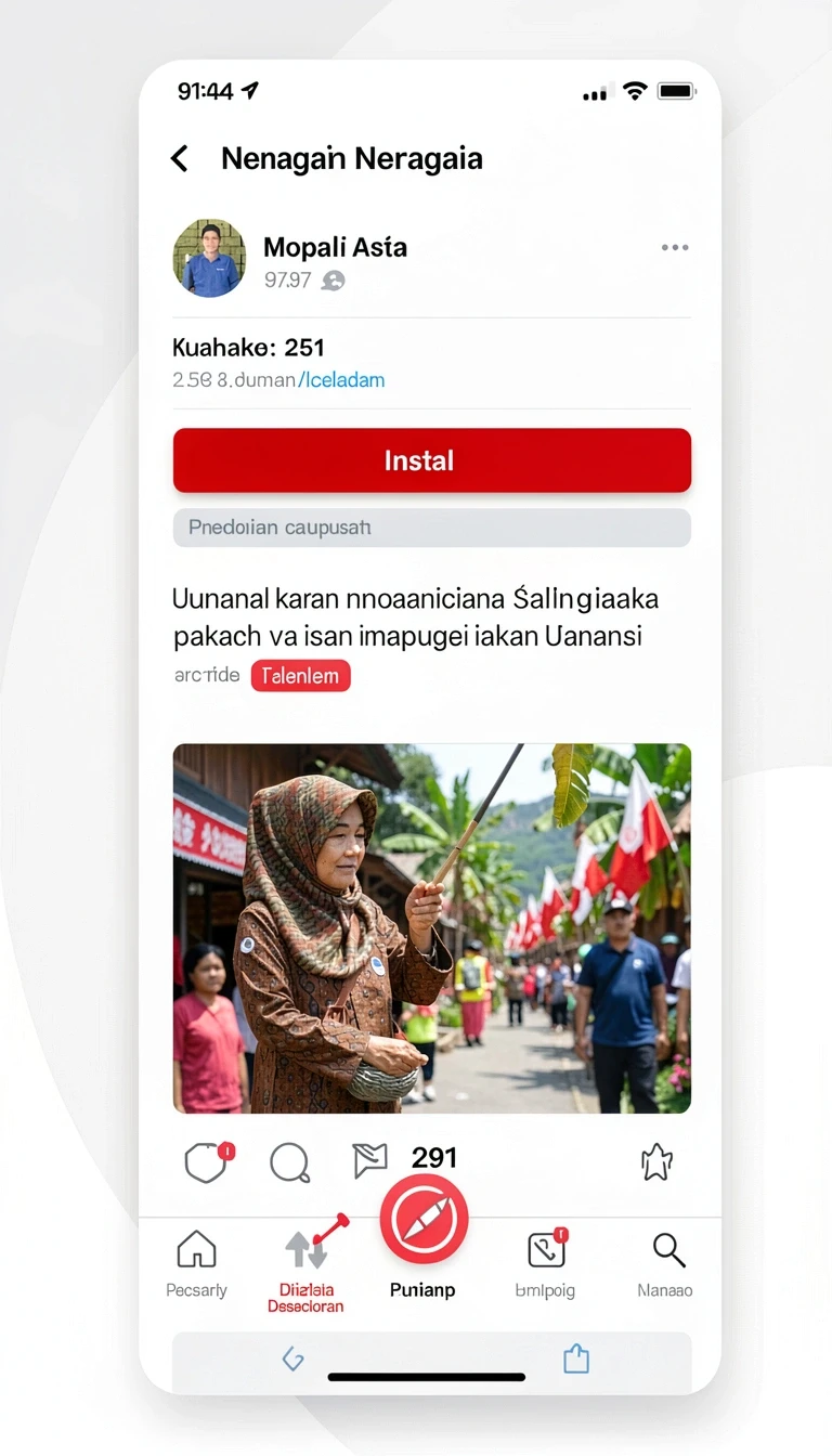 Tampilan utama aplikasi Aplikasi awanluck Terbaik untuk Android dan iOS yang intuitif dan efisien.