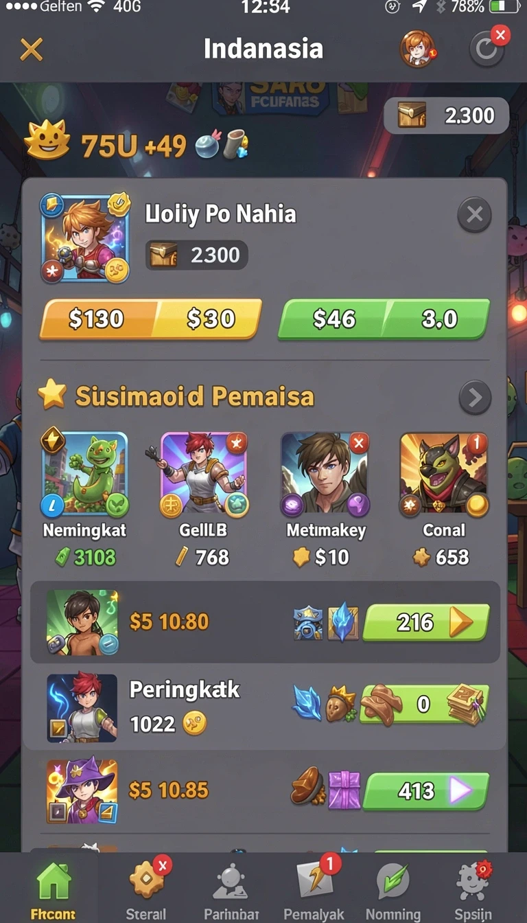 Tampilan utama aplikasi Aplikasi win4d Terbaru dengan Fitur Terbaik yang intuitif dan efisien.